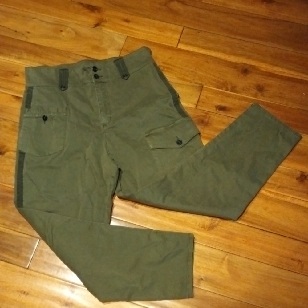 Avec Les Filles Side Stripe Cotton Utility Pants - Picture 8 of 15